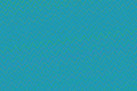 Colorful zigzag pattern background in blue and green イラスト素材