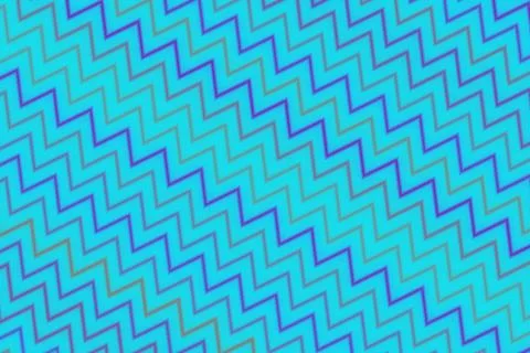 Colorful zigzag pattern with blue and purple lines Stock Photos