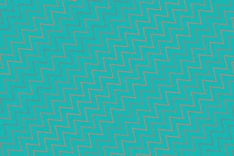 Colorful zigzag pattern with bright blue green and pink shades 스톡 일러스트