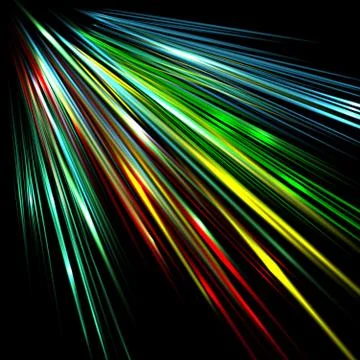 Colorful zooming effect, vector Stock Illustration