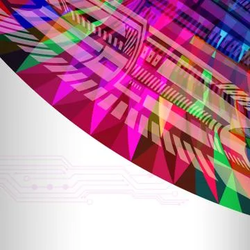 Colorfull abstract background. vector illustration Stock Illustration