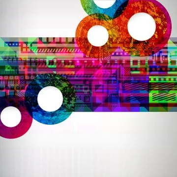 Colorfull abstract design background. vector illustration Stock Illustration