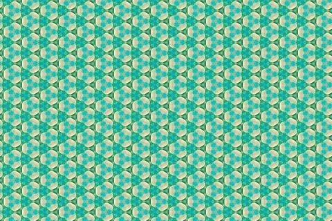 Colorfull abstract pattern that looks like flowers, created from a macro phot Stock Illustration