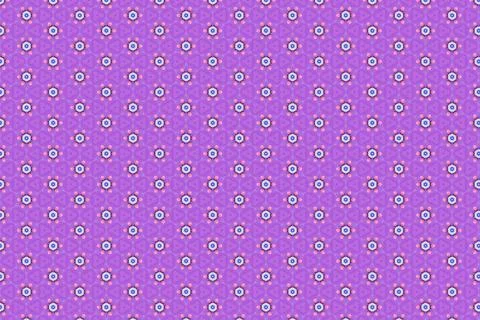 Colorfull abstract pattern that looks like flowers, created from a macro phot Stock Illustration