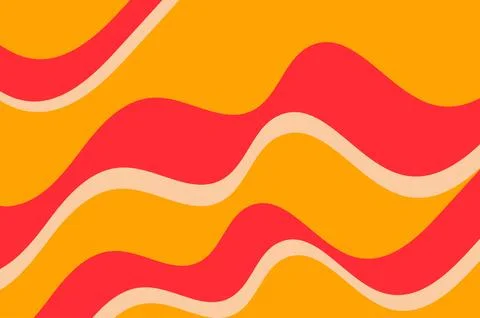 Colorfull Abstract Waves Background Design Stock Illustration