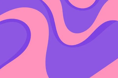 Colorfull Abstract Waves Background Design Stock Illustration