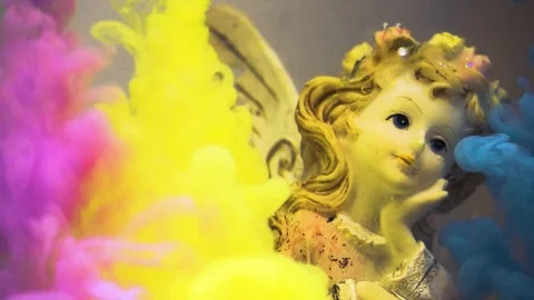 Colorfull angel 库存影片 107078329