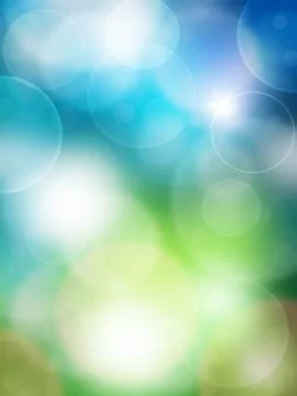 Colorfull background  with defocused lights Stock Illustration