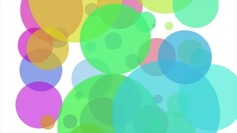 Colorfull balls rotation 4k loop Stock Footage 84576072