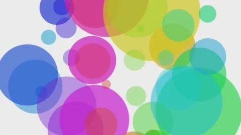 Colorfull balls rotation Stock Footage 65517537