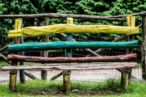 Colorfull bench Photos