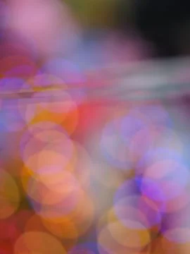 Colorfull bokeh abstract background Stock Photos