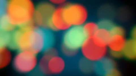 Colorfull Bokeh Video stock 58861941