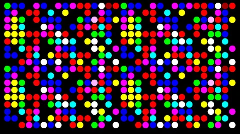 Colorfull dots Stock Footage 34344629