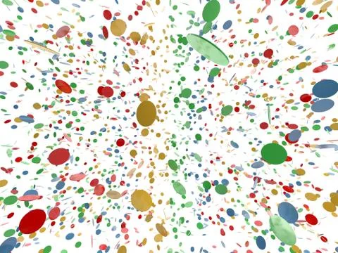 Colorfull glitter texture on a solid background. Stock Illustration