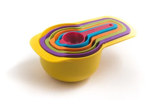 Colorfull Measuring Cup Stock Photos