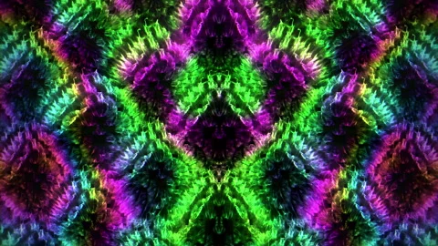Colorfull psychedelic Motion background wave Vj Loop Stock Footage 102263333