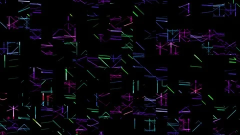 Colorfull vibration - Motion Backs: 4K Video Backgrounds Stock Footage
