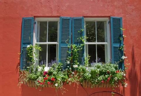 Colorfull windows Stock Photos