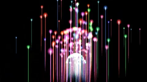 Colorfully Comet's Spring    Motions Graphics  Backgrounds Stock Footage 274867380