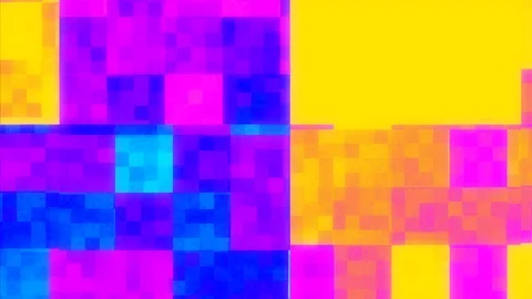 ColorfulNoise Mondrian Stock Footage 126124053