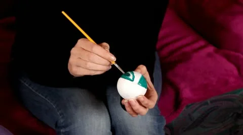 Coloring blue Stock Footage 21113047