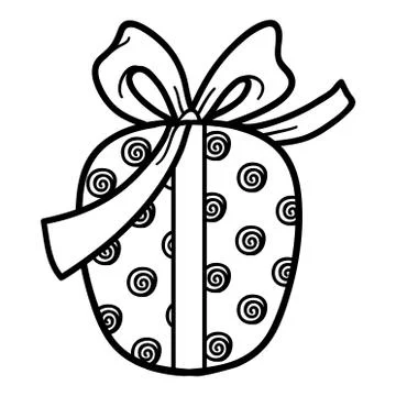 Coloring book, Gift Stock Illustration