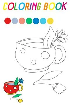 Coloring book Stock Illustration
