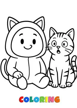 Coloring book Stock Illustration