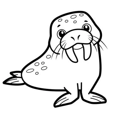 Coloring book or page Stock Illustration
