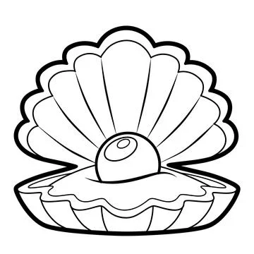 Coloring book or page Stock Illustration