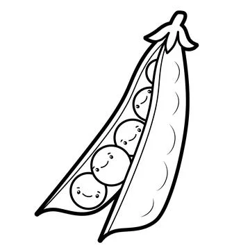 Coloring book or page Stock Illustration