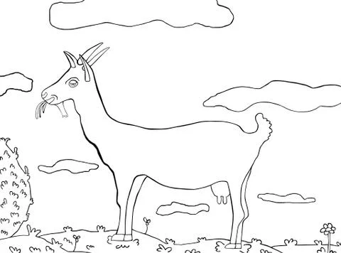 Coloring books Illustrazione stock