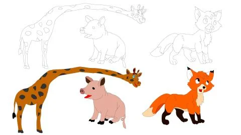 Coloring Stock Illustration