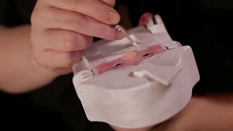 Coloring the nutcracker Stock Footage 146628956