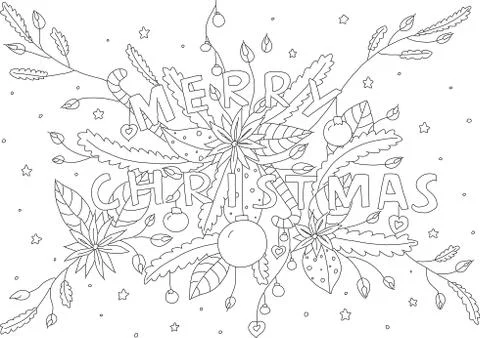 Coloring page Stock Illustration