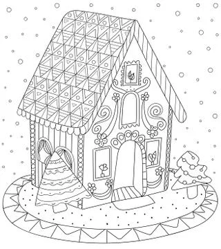 Coloring page Stock Illustration