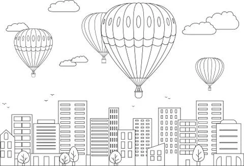 Coloring page Stock Illustration