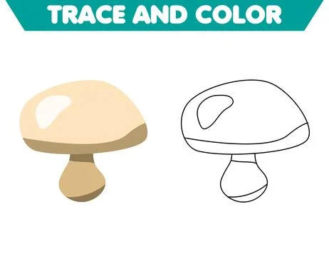 Coloring page vegetables for children, vector graphics, health for children.. Stock Illustration
