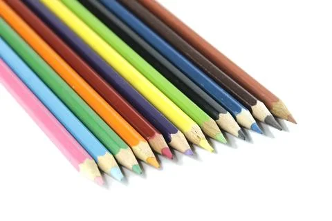 Coloring pencils Foto stock