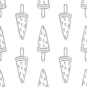 Coloring seamless pattern. Print for cloth design, textile, fabric, wallpaper 스톡 일러스트