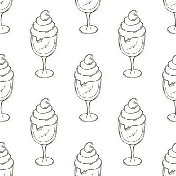 Coloring seamless pattern. Print for cloth design, textile, fabric, wallpaper 스톡 일러스트