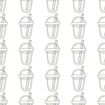 Coloring seamless pattern. Print for cloth design, textile, fabric, wallpaper Illustrazione stock