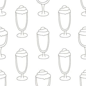 Coloring seamless pattern. Print for cloth design, textile, fabric, wallpaper 库存插图