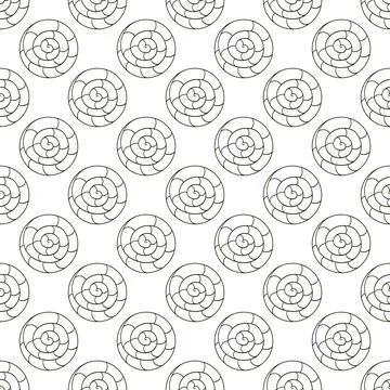 Coloring seamless pattern. Print for cloth design, textile, fabric, wallpaper Stock Illustration