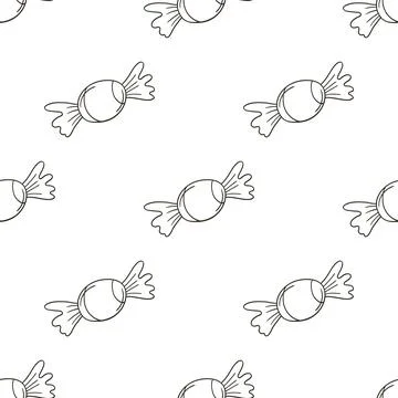 Coloring seamless pattern. Print for cloth design, textile, fabric, wallpaper Stock Illustration