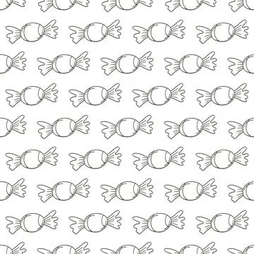 Coloring seamless pattern. Print for cloth design, textile, fabric, wallpaper Stock Illustration