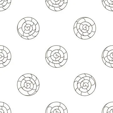 Coloring seamless pattern. Print for cloth design, textile, fabric, wallpaper Stock Illustration