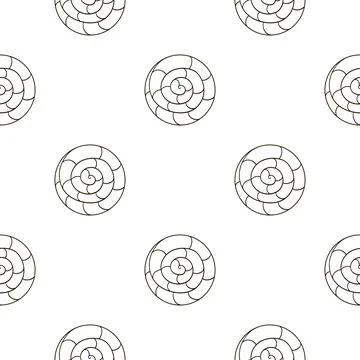 Coloring seamless pattern. Print for cloth design, textile, fabric, wallpaper Stock Illustration