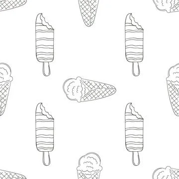 Coloring seamless pattern. Print for cloth design, textile, fabric, wallpaper 스톡 일러스트